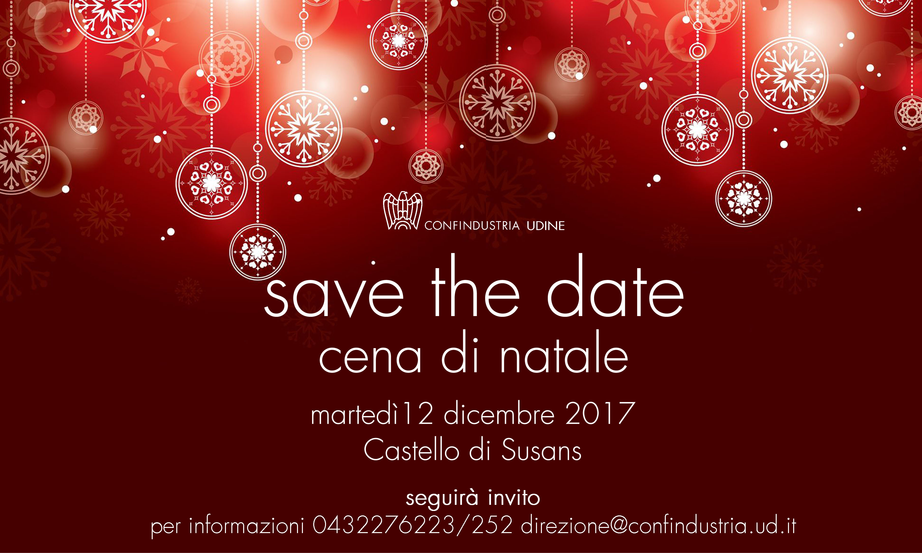 Invito Per Cena Di Natale